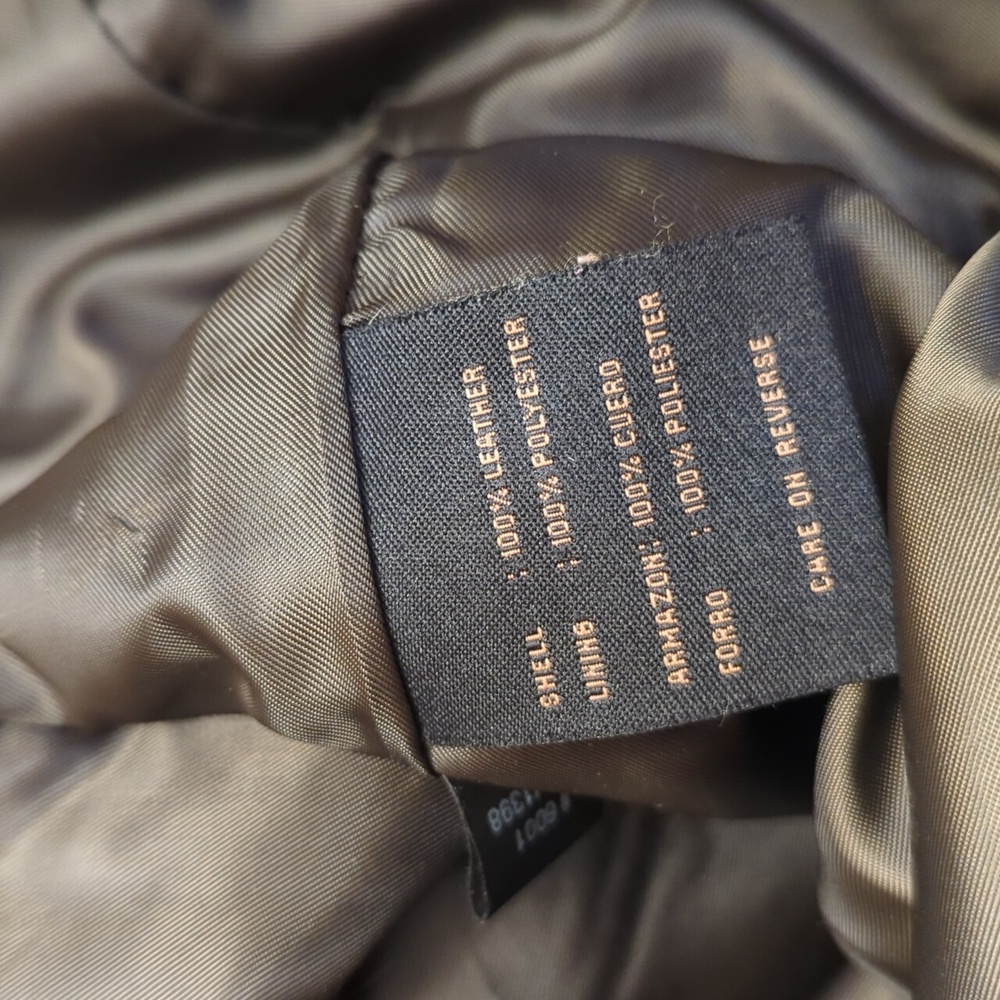 Siena Leather Blazer - Picture 4 of 8